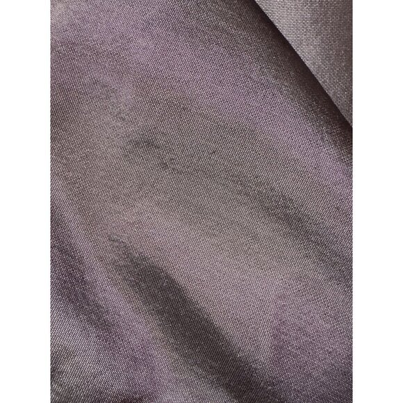 Vintage Metallic  Silk Maxi Skirt With High Shine Finish & A-Line Silhouette Wom - Picture 10 of 16